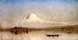 Famous Mount Paintings - Mount Rainier, Bay of Tacoma, Puget Sound
